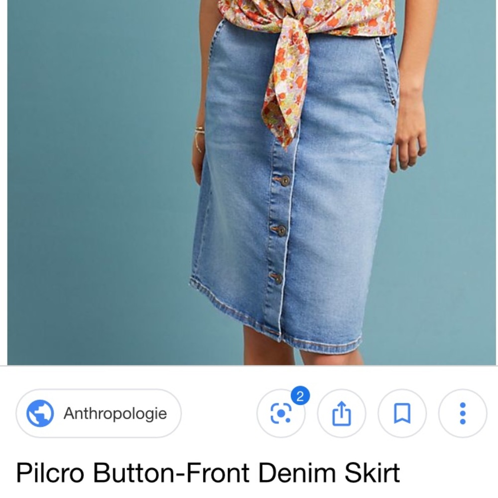 Jean Skirt